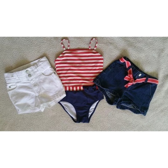 Gymboree Circo Other - Girls Size 5 5T Shorts Bathing Suite Lot 3